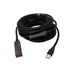 USB SuperSpeed 5Gbps (USB 3.0) aktivní prodlužovací kabel, USB3.0 A(M) - USB3.0 A(F), 10m