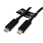 USB4 40Gbps kabel USB C(M) - USB C(M), PD 100W, 0,8m, černý