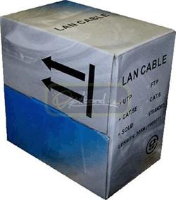 UTP kabel drát, Cat.5e, box 305m, LSOH - fialový