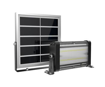 Venkovní solární LED světlo Viking SR20/3000 lm/4 režimy/IP65/studená bílá