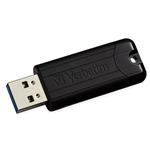 VERBATIM Flash disk Store 'n' Go PinStripe/ 16GB/ USB 3.0/ černá