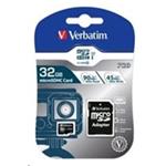 VERBATIM Pro U3 Micro SecureDigital SDHC/SDXC 32GB + SD Adaptér