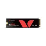 VERBATIM SSD Vi5000 Internal PCIe NVMe M.2 SSD 512GB , W2500/ R 5000 M