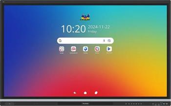 Viewsonic IFP5551 55" 4K 3840x2160/TFT/450cd/6,5ms/5xHDMI/VGA/DP/RS232/OPS/5xUSB/3xUSB-C/2xRJ45/Repso/VESA/Android 14