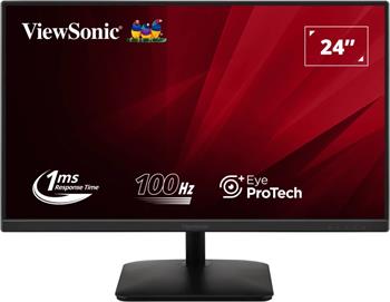 Viewsonic VA2408-MHDB FullHD IPS 1920x1080/100Hz/250cd/1ms/HDMI/DP/VGA/VESA/Repro