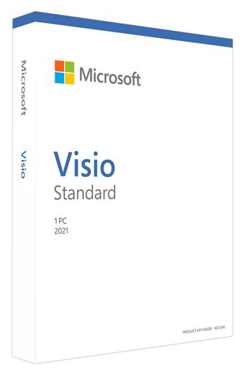 Visio Standard 2021 Win Czech