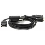 VM SERIES USB Y CABLE - USB/USB1 PORT TO USB TYPE A PLUG 6 FT