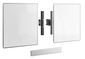 Vogels Postranní tabule 86" pro elektrický lift RISE s montáží podlaha-stěna bílé