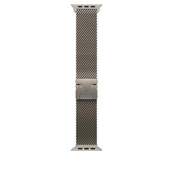 Watch Acc/49/Natural Titanium Milanese Loop - S