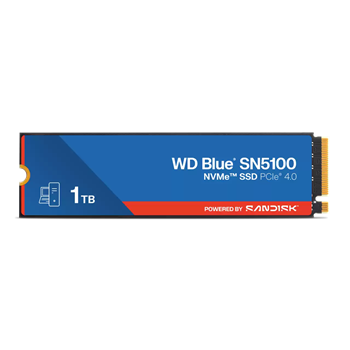 WD Blue SN5100 POWERED BY SANDISK/1TB/SSD/M.2 NVMe/Modrá/5R