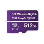 WD MicroSDXC karta 512GB Purple WDD512G1P0C Class 10 (R:100/W:60 MB/s)