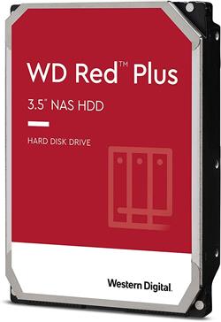 WD Red Plus/4TB/HDD/3.5"/SATA/5400 RPM/Červená/3R