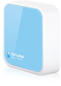 WiFi router TP-Link TL-WR702N Mini poket AP/klient, 1x WAN, 1x micro USB, 2,4GHz 150Mbps