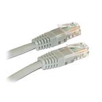 XtendLan Patch kabel Cat 5e UTP 0,5m - šedý