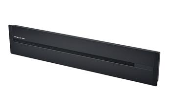 Zásuvková lišta - zápustná Viking LZ40B/230V,50Hz/40cm délka/černá/až 5 modulů/IP20/hliník/zápustná