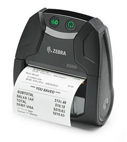 Zebra ZQ320, USB,BT, (DT)